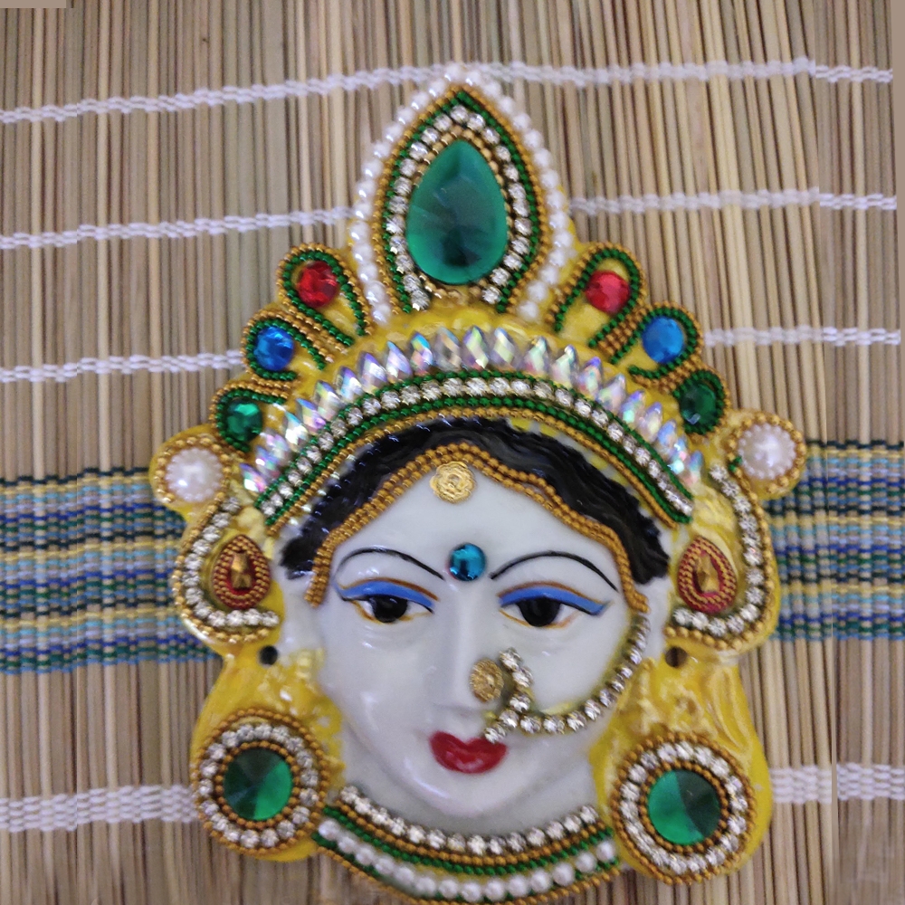 Ammavari Face With Kundan Work - 1