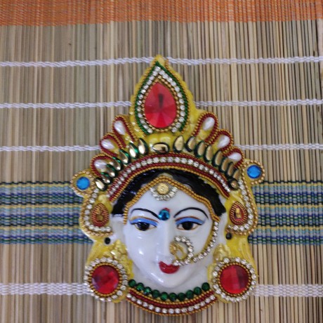 Ammavari Face With Kundan Work - 4 