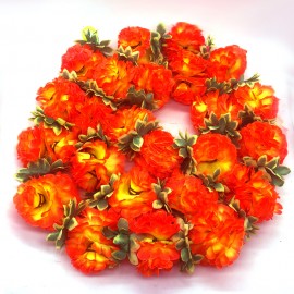 Decorative Artificial Flower Orange and Yellow Colour (73 Inches)