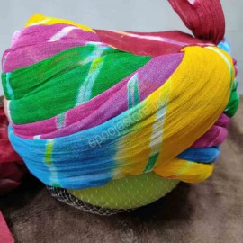 Rajesthani Pagidi ( 9 Meters) Multi Colour