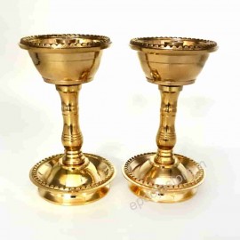 Pure Brass Diyas 