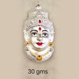 Pure Silver Ammavari Face