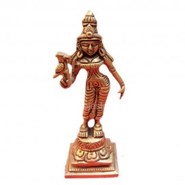 Kamakshidevi Idol Brass (6 Inchs)