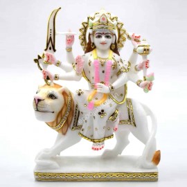 Durga Devi Marble Idol -1