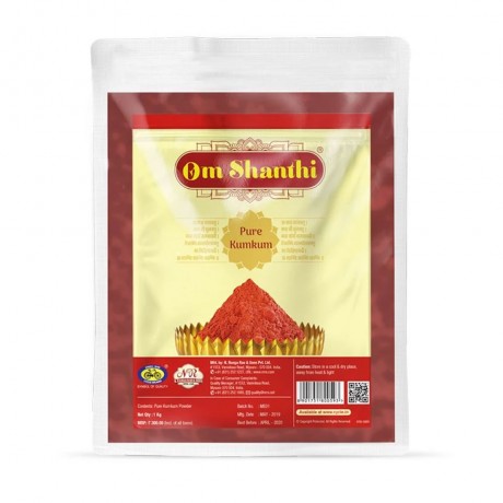 Om Shanthi Pure Kumkum 40 G
