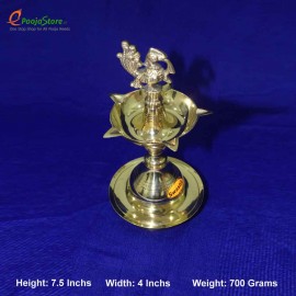 Antique Peacock Deepam