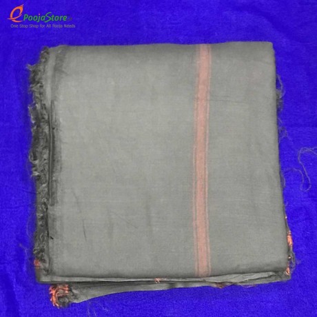 Nara Pattu Dhothi With Rudraksha Border