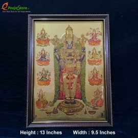 Single Balaji Ashtalakshmi Photo Frame Big