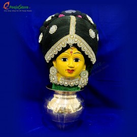 Decorated Varalakshmi Ammavari Faces