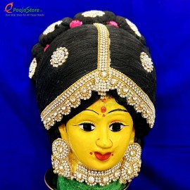 Decorated Varalakshmi Ammavari Faces