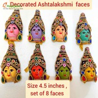 8 Decorative Ashtalakshmi Faces