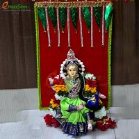 Mahalakshmi Idol (12 Inchs Handmade)