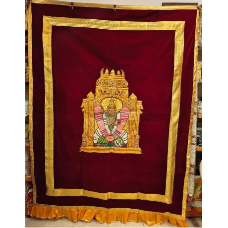 Ammavari Temple Curtain (5*7 FEET)