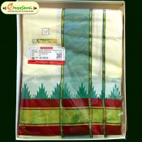 Minister White Pet Cream Dhoti