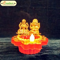 Lakshmi Ganapathi Water Sensor Diyas