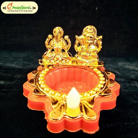 Lakshmi Ganapathi Water Sensor Diyas