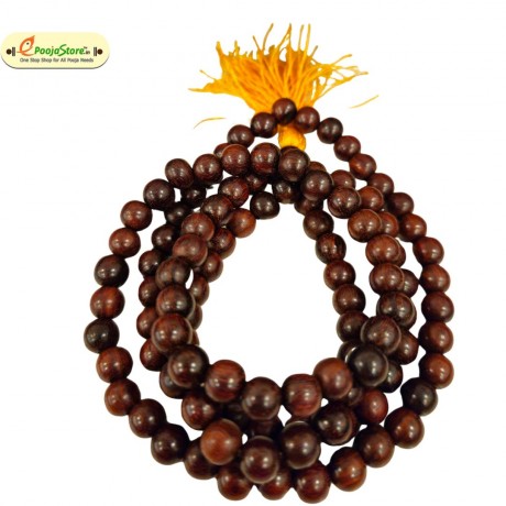 Red Sandal Wood Chandana Mala 