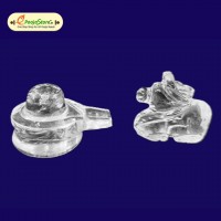 Sphatika Lingam with Nandi