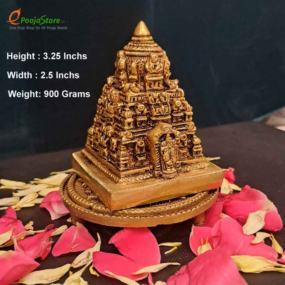 Brass Tirupathi Balaji Swarna Gopuram