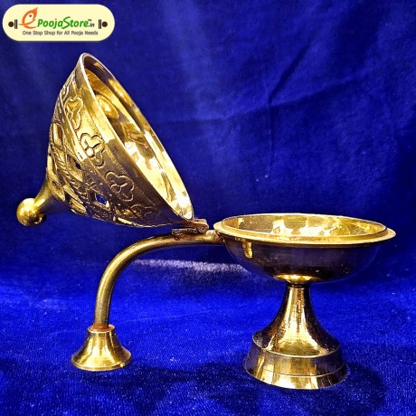 Pure Brass Dhoopia Small
