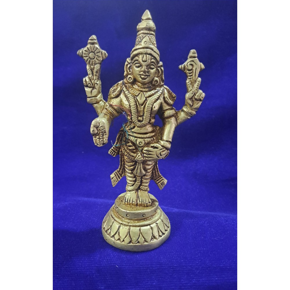 Brass Venkateshwara swamy Idol 