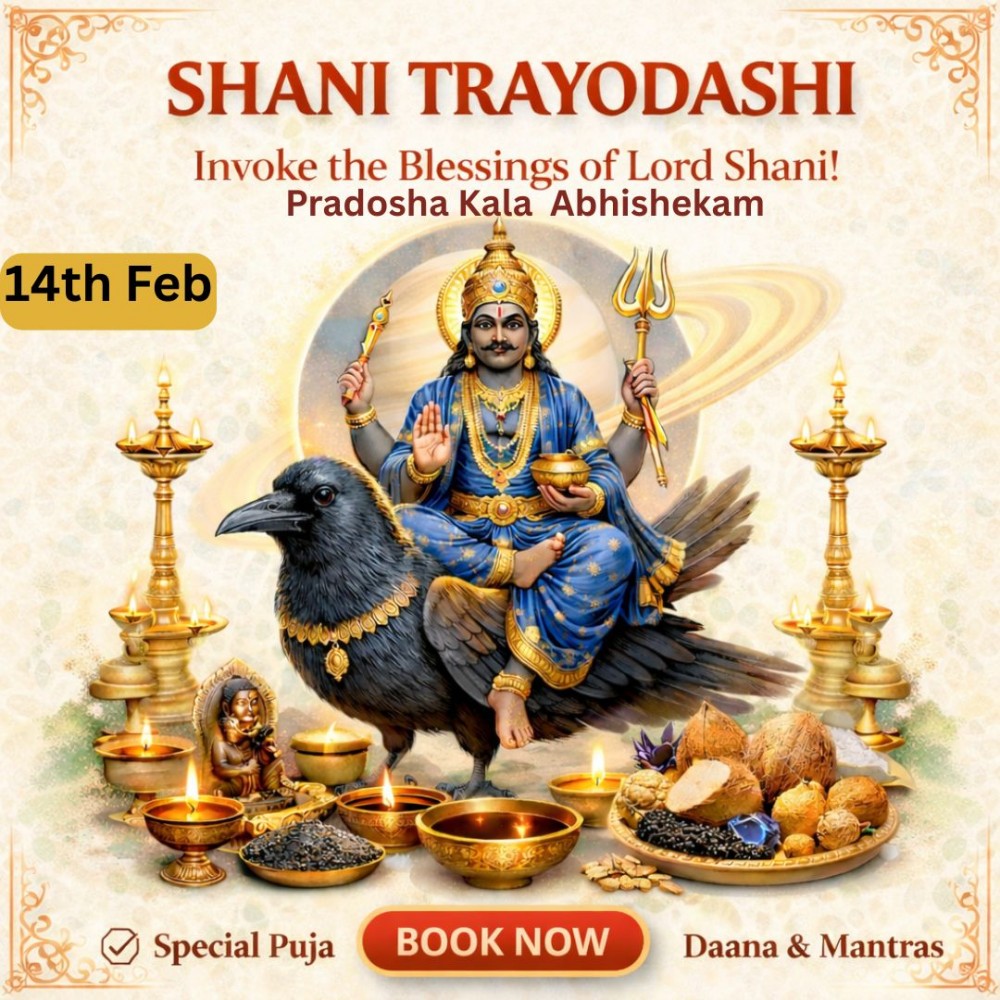 Shani Trayodashi Special Shani Pasupatha Abhishekam and Dhanam To Resolve Shani Dosha  