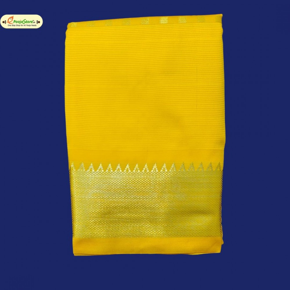 Ammavari Saree / Saree for Diety (Yellow Colour)