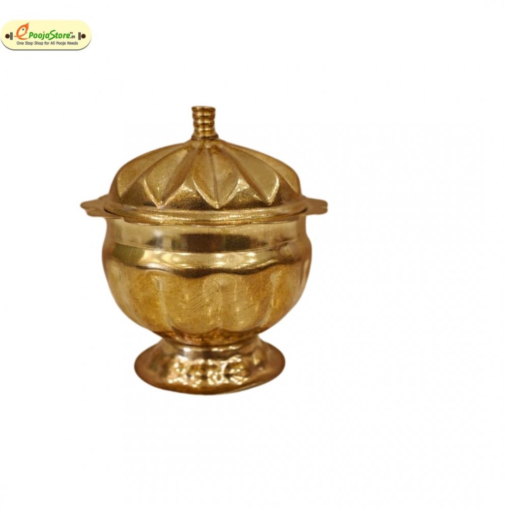 Brass Kumkuma Bharani Big size