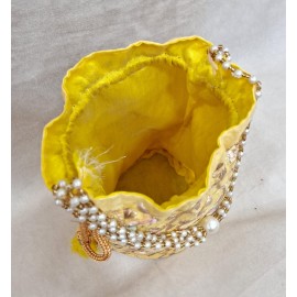 Chakari Design Heavy Round Potli Bag