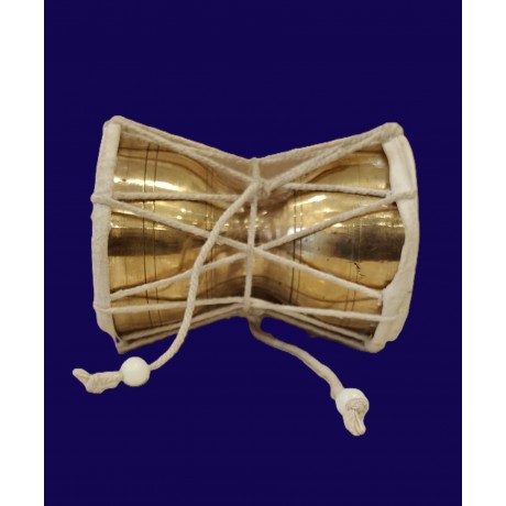 Brass Damaru