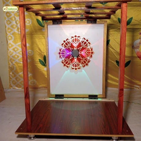 Foldable Pooja Mandir Standard Model