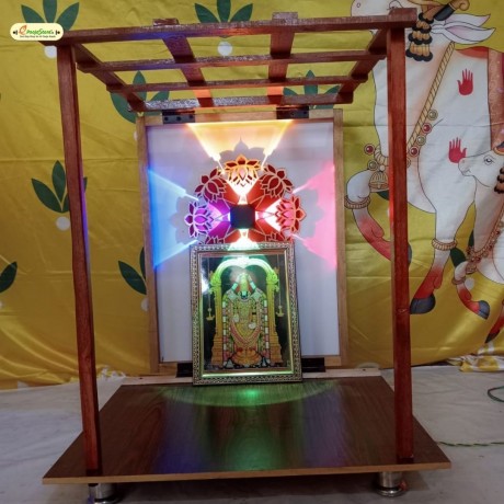 Foldable Pooja Mandir Standard Model
