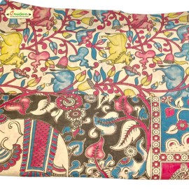 Kalamkari Cotton Saree