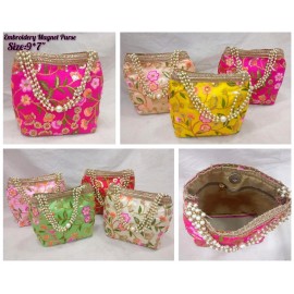 New Embroidery Magnet Purse (Pack of 3)
