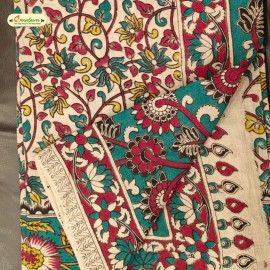 Kalamkari Saree With Blouse 