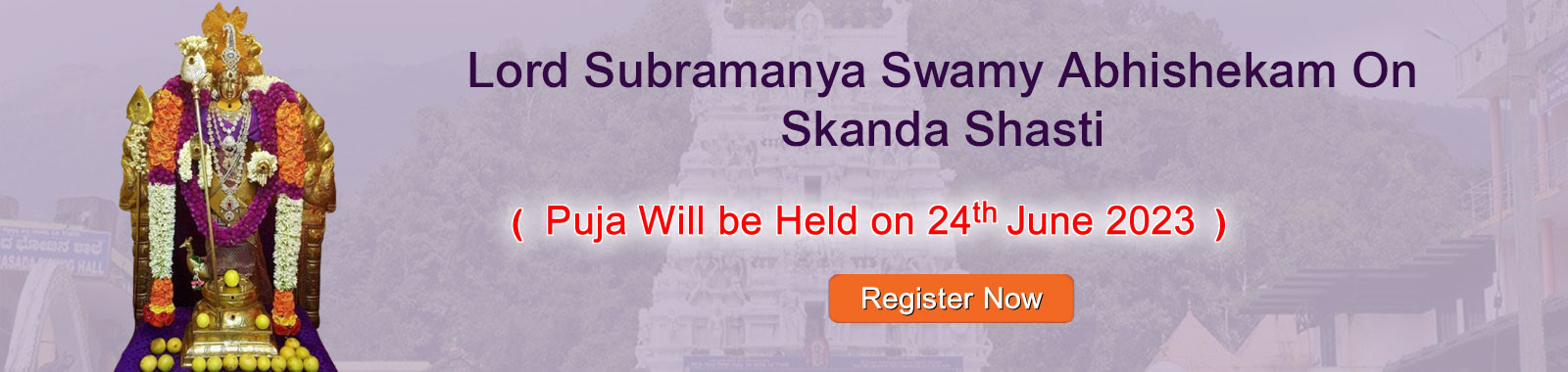 Lord Subramanya Swamy Abhishekam On Skanda Shasti