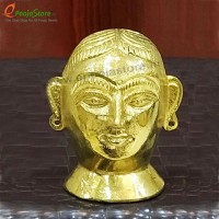 Pure Brass Gowri Devi Ammavari Face (Big Size)