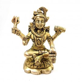 Shiva Bhagavan Idol ( God Shiva Brass Idol 3 inches)