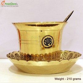 Brass Achamana Patra / Panchapatra / Arivinam (Pack of 3 PCS)