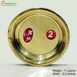 Brass Plain Plates (2 PCS)