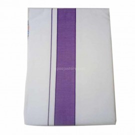 Dhoti Purple Color (Handloom-9x5)