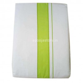 Dhoti Green and Mixed Color Border (Cotton Dhoti)