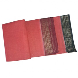 Red Colour Cotton Dhoti (9*5)