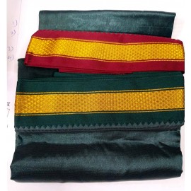 Dhothi for Utsava Vigraham (Dark Green Colour) (1.8 Meters) (Pack Of 1)