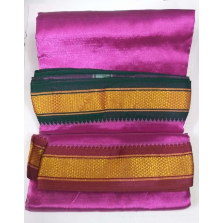 Dhothi for Utsava Vigraham (Violet Colour) (1.8 Meters)
