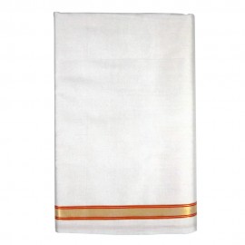 Art Silk Dhothi (White Colour)