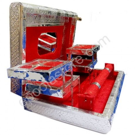 Jewellery Box (Meenakari Silver)