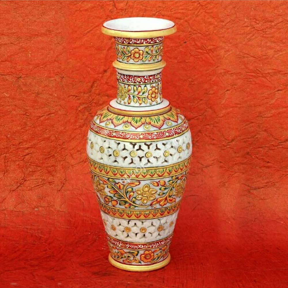Flower Vase  Marble (Handicraft)