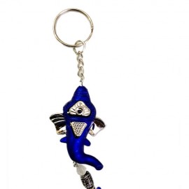 Ganesha Key Chain (Blue)