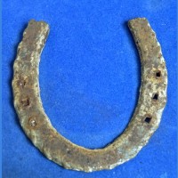 Black Horse Shoe Ring (Gurram Nada)